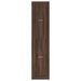 Armoire apothicaire chêne marron 40x41x174,5 cm bois ingénierie - Photo n°5