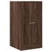 Armoire apothicaire chêne marron 40x41x77,5cm bois d'ingénierie - Photo n°3