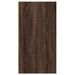 Armoire apothicaire chêne marron 40x41x77,5cm bois d'ingénierie - Photo n°6