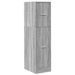 Armoire apothicaire sonoma gris 30x41x118 cm bois d'ingénierie - Photo n°3