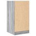 Armoire apothicaire sonoma gris 40x41x77,5 cm bois d'ingénierie - Photo n°7