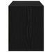 Armoire avec 2 tiroirs chêne noir 60x31x40 cm bois d'ingénierie - Photo n°6