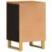 Armoire bain marron et noir 38x33,5x58 cm bois massif manguier - Photo n°6