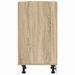 Armoire basse chêne sonoma 30x44,5x81,5 cm bois d’ingénierie - Photo n°5