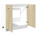 Armoire basse chêne sonoma 80x46x81,5 cm bois d’ingénierie - Photo n°10