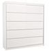 Armoire chambre adulte VONA 200 cm – Design contemporain - Photo n°1