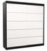 Armoire chambre adulte VONA 200 cm – Design contemporain - Photo n°1