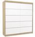 Armoire chambre adulte VONA 200 cm – Design contemporain - Photo n°1