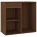 Armoire cosmétique Chêne marron 80x40x75 cm Bois d'ingénierie - Photo n°2