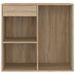 Armoire cosmétique Chêne Sonoma 80x40x75 cm Bois d'ingénierie - Photo n°4