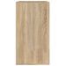 Armoire cosmétique Chêne Sonoma 80x40x75 cm Bois d'ingénierie - Photo n°5