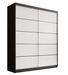 Armoire coulissante 2 portes ANLY 180 cm – Dressing moderne - Photo n°1