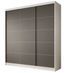 Armoire coulissante 3 portes ANLY 200 cm – Dressing grande capacité - Photo n°1