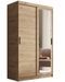 Armoire coulissante BALEY avec miroir – Dressing moderne et gain de place - Photo n°1