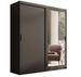 Armoire coulissante BALEY avec miroir – Dressing moderne et gain de place - Photo n°1