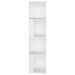 Armoire d'angle Blanc 33x33x132 cm - Photo n°5