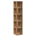 Armoire d'angle chêne artisanal 33x33x165 cm bois d'ingénierie - Photo n°2