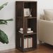 Armoire d'angle Chêne marron 33x33x100 cm Bois d'ingénierie - Photo n°2