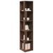 Armoire d'angle Chêne marron 33x33x164,5 cm Bois d'ingénierie - Photo n°6