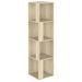 Armoire d'angle Chêne sonoma 33x33x132 cm - Photo n°2