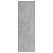 Armoire d'angle Gris béton 33x33x100 cm - Photo n°6