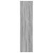 Armoire d'angle Sonoma gris 33x33x132 cm Bois d'ingénierie - Photo n°4