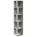 Armoire d'angle Sonoma gris 33x33x164,5 cm Bois d'ingénierie - Photo n°2