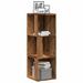 Armoire d'angle vieux bois 33x33x100 cm bois d'ingénierie - Photo n°1