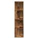 Armoire d'angle vieux bois 33x33x132 cm bois d'ingénierie - Photo n°3