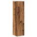 Armoire d'angle vieux bois 33x33x132 cm bois d'ingénierie - Photo n°5