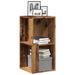 Armoire d'angle vieux bois 33x33x67 cm bois ingénierie - Photo n°1