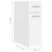 Armoire d'apothicaire Blanc 20x45,5x60 cm - Photo n°8