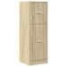 Armoire d'apothicaire chêne sonoma 40x41x118 cm bois ingénierie - Photo n°3