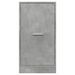 Armoire d'apothicaire gris béton 40x41x77,5cm bois d'ingénierie - Photo n°5