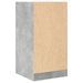 Armoire d'apothicaire gris béton 40x41x77,5cm bois d'ingénierie - Photo n°7