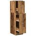 Armoire d'apothicaire vieux bois 30x41x118 cm bois d'ingénierie - Photo n°2