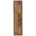 Armoire d'apothicaire vieux bois 30x41x118 cm bois d'ingénierie - Photo n°5