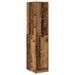 Armoire d'apothicaire vieux bois 30x41x144,5 cm bois ingénierie - Photo n°3