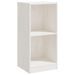 Armoire d'appoint blanc 35,5x33,5x76 cm bois de pin massif - Photo n°2