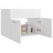 Armoire d'évier Blanc 60x38,5x46 cm - Photo n°4