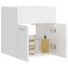 Armoire d'évier Blanc brillant 41x38,5x46 cm - Photo n°3