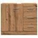 Armoire d'évier chêne artisanal 63x30x54 cm bois d'ingénierie - Photo n°4