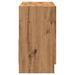 Armoire d'évier chêne artisanal 63x30x54 cm bois d'ingénierie - Photo n°5