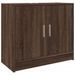 Armoire d'évier chêne marron 63x29x55 cm bois d'ingénierie - Photo n°2