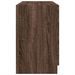 Armoire d'évier chêne marron 78x37x59 cm bois d'ingénierie - Photo n°6