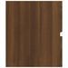 Armoire d'évier Chêne marron 90x38,5x45 cm Bois d'ingénierie - Photo n°8