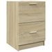 Armoire d'évier chêne sonoma 40x37x59 cm bois d'ingénierie - Photo n°2