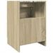 Armoire d'évier chêne sonoma 40x37x59 cm bois d'ingénierie - Photo n°7