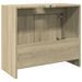 Armoire d'évier chêne sonoma 63x29x55 cm bois d'ingénierie - Photo n°7