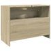 Armoire d'évier chêne sonoma 78x37x59 cm bois d'ingénierie - Photo n°7